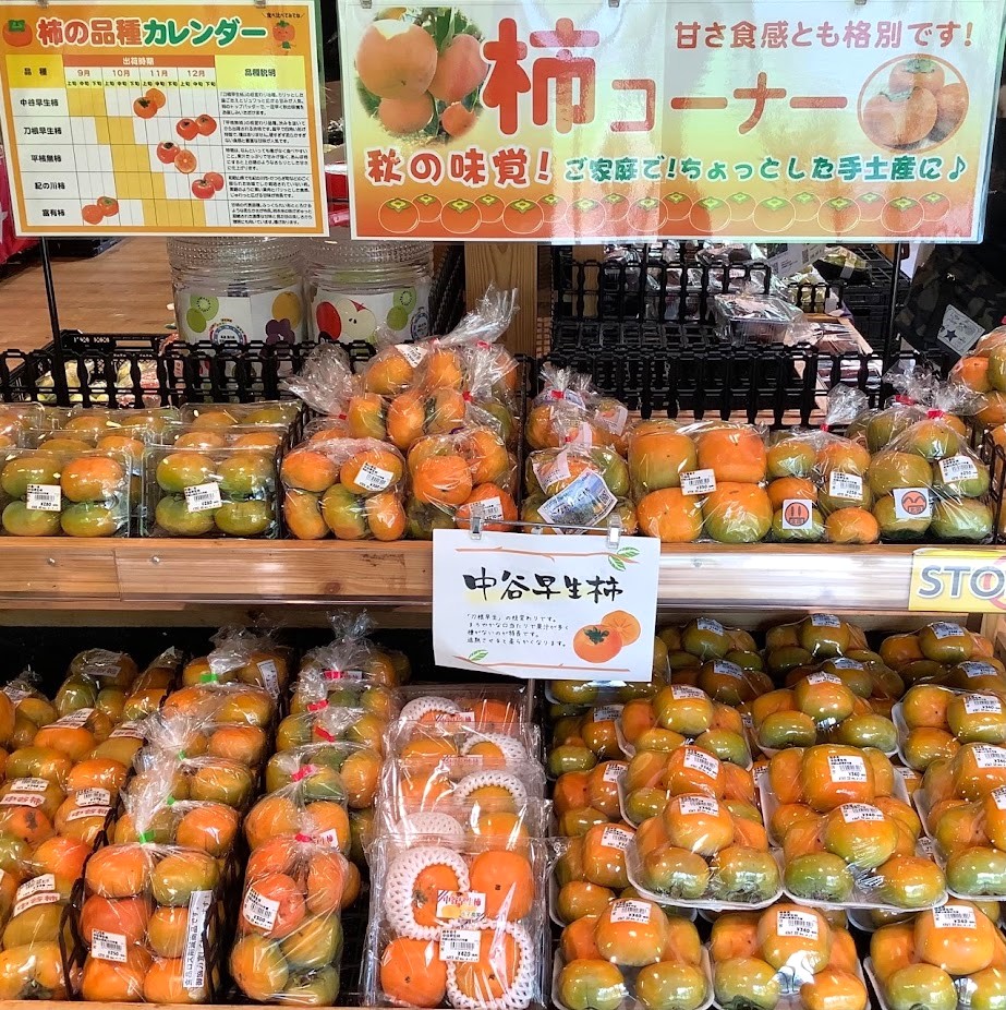 「柿」が豊富に入荷中！！