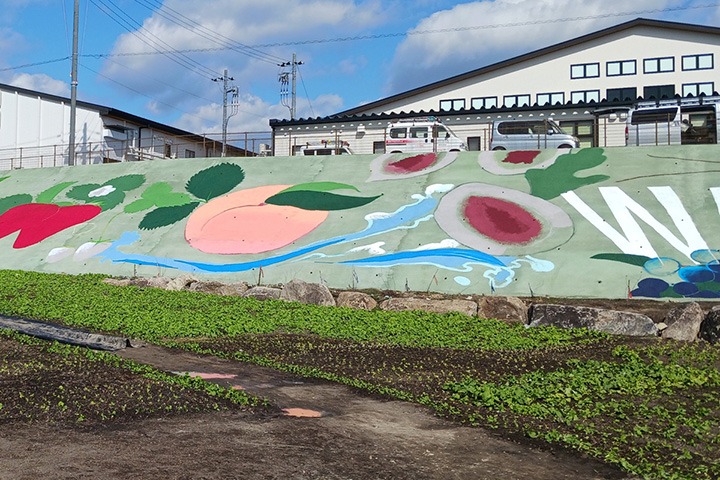 フルーツ王国WAKAYAMA フルーツ壁画