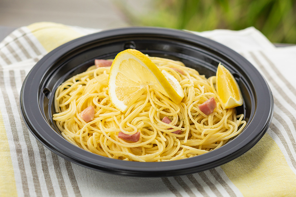 レモンとベーコンのオイルパスタ 単品の画像