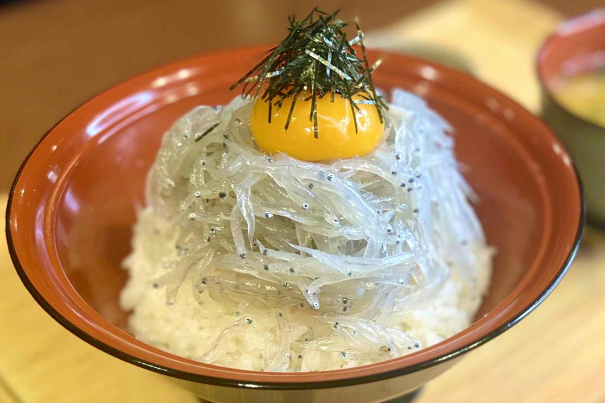 生しらす丼の画像