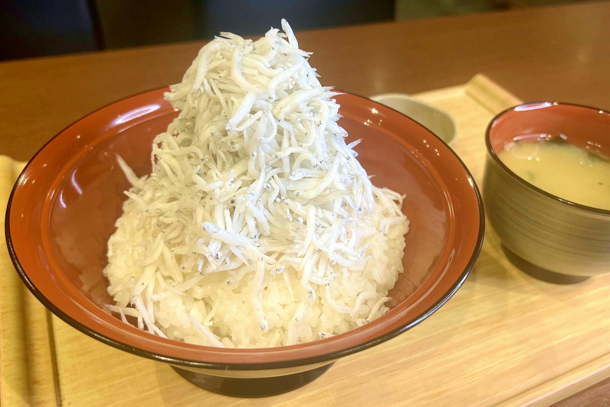 釜揚げしらす丼の画像