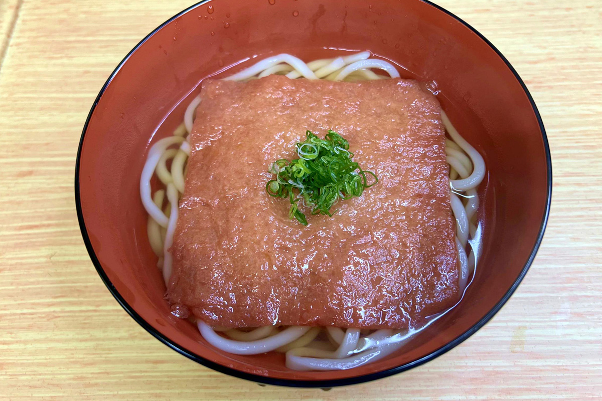 梅味きつねうどんの画像