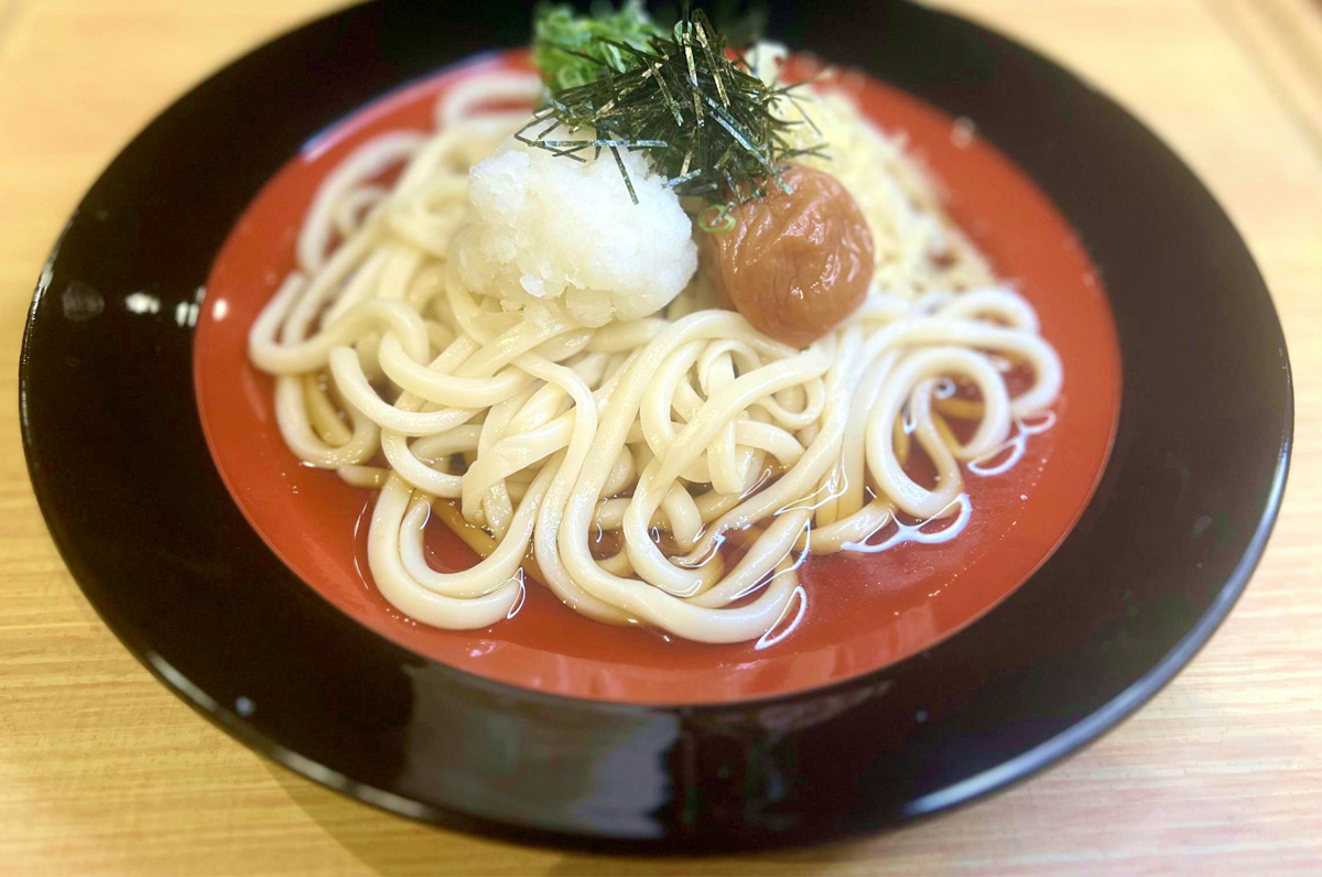南高梅冷しうどんの画像